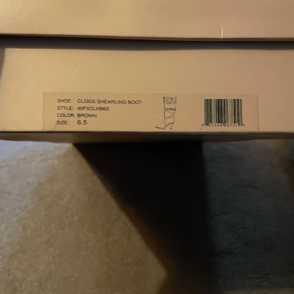 Michael Kors Clog Shearling Boot - Picture 3 of 4